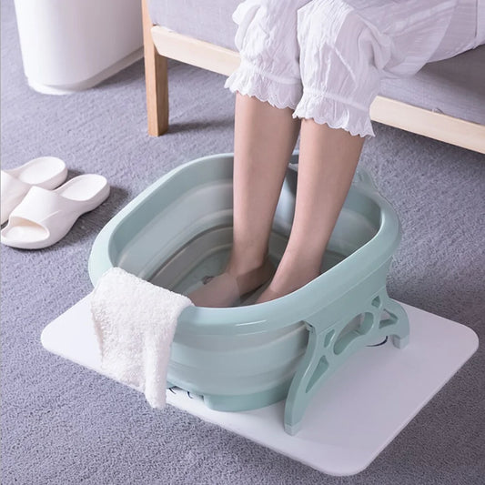 Portable Folding Foot Tub with Massage Balls